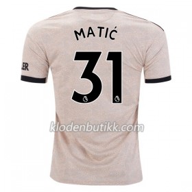 Manchester United Nemanja Matic 31 Borte Fotballdrakt 2019-2020 Kortermet